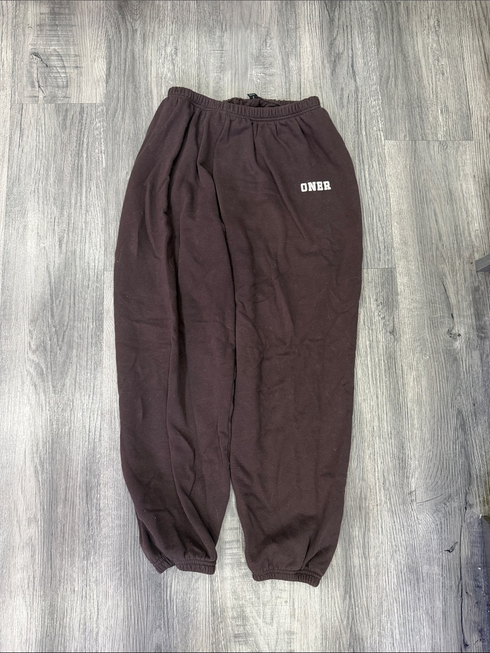Oner Active Dark Brown Fleece Joggers
